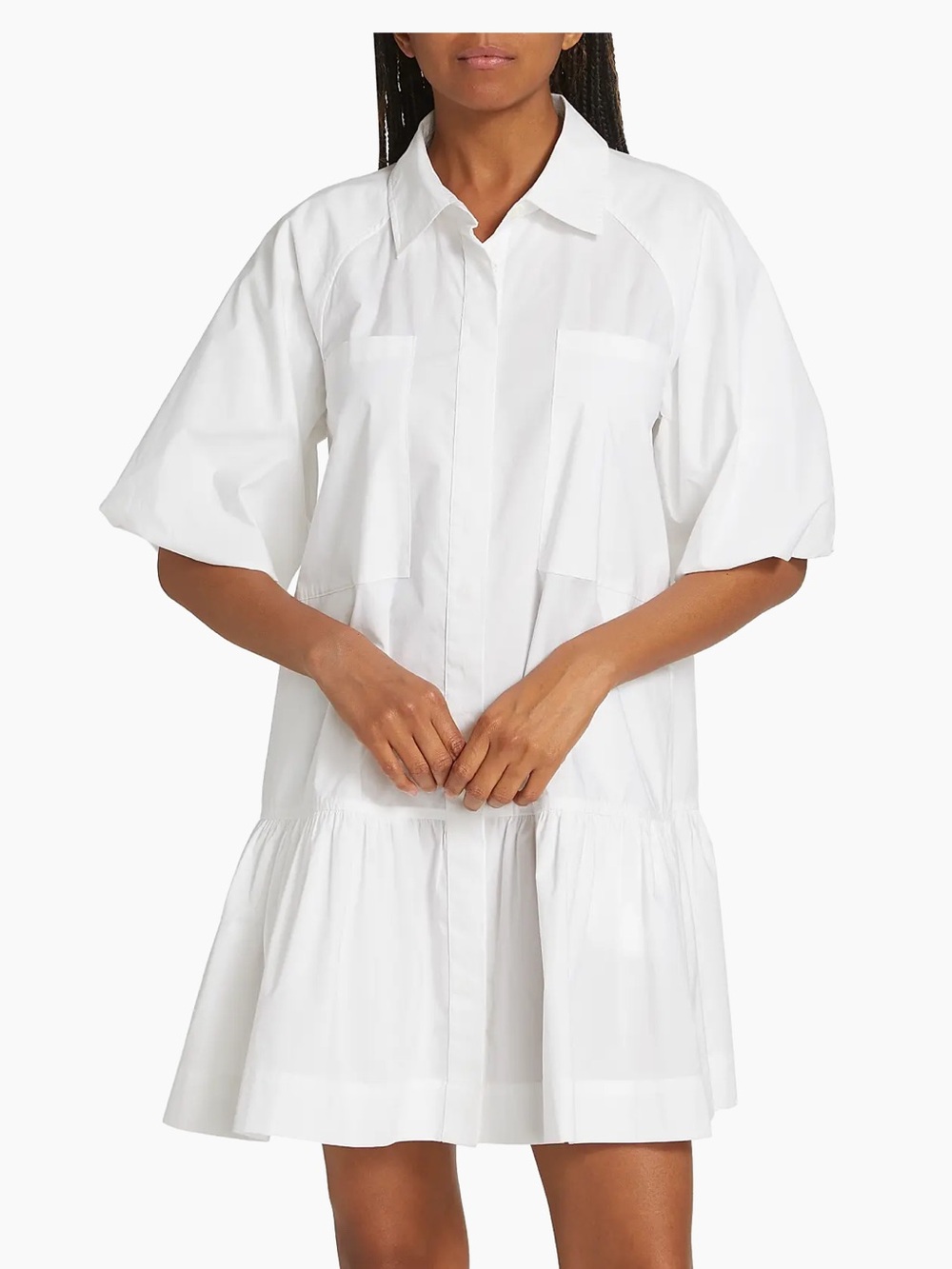 Simkhai Crissy Cotton Poplin Shirtdress